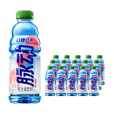 脉动白桃维C运动饮料畅饮无负担