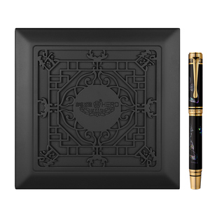 【点螺~18K金笔】英雄钢笔2189A限量版金笔福禄寿高档礼物中国风礼品商务男士送礼盒装收藏墨水笔送长辈领导