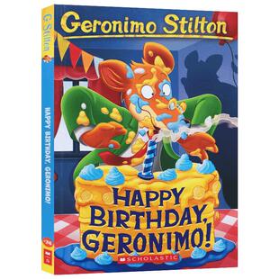 英文原版Geronimo Stilton#74老鼠记者系列74章节书7~12岁青少年课外文学读物独立阅读入门级老鼠记者新版集全彩漫画插画探险小说