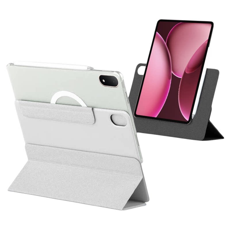 适用oppopad4Pro保护套三折磁吸可拆分13.2英寸oppo平板pad3Pro保护壳无笔槽por电脑亚克力全包防摔防弯外壳