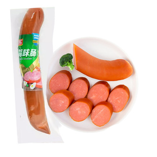 双汇蒜味肠190g即食小吃香辣蒜蓉香肠凉拌下酒炒菜火腿肠整箱批发