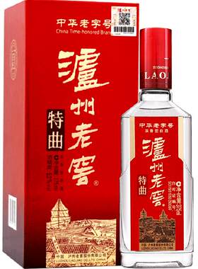 泸州老窖特曲52度甘醇375ml