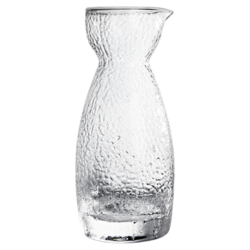 回畔森林日式水晶玻璃锤纹清酒杯