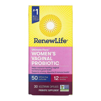 香港直发renew life女性私密部位益生菌胶囊30粒
