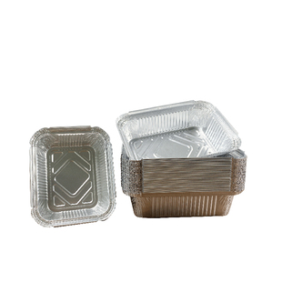 锡纸盒烧烤铝箔盒厂家直销加厚加强型外卖一次性打包盒烤箱耐高温