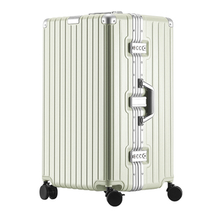 CiorvKuosti新款行李箱女加厚大容量拉杆旅行箱男铝框密码皮箱子