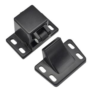 汽车烤漆房黑色铝合金门碰天地锁压力锁烤漆房门锁插销碰锁搭扣锁