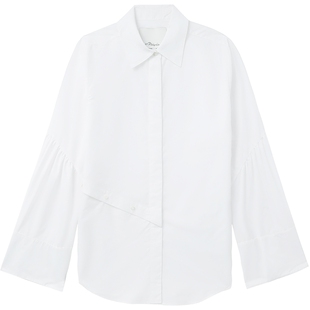 IT 3.1 Phillip Lim女装长袖衬衫新款简洁时尚解构感衬衣2399LCXM