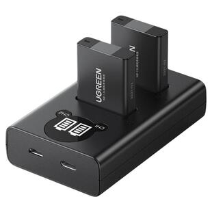 绿联NB-13L相机电池适用于佳能G7X2 G7X3 SX740HS G5X 2SX 720HS G9X SX730 720HS G1X3MarkⅡ充电器单反配件