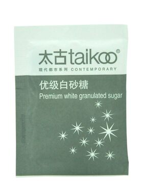 Taikoo太古咖啡糖包 优质白砂糖包 咖啡专用调糖伴侣白糖5g*100包