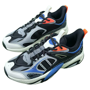 鸿星尔克2025秋冬款男鞋跑鞋时尚潮流防滑耐磨休闲软弹综训运动鞋