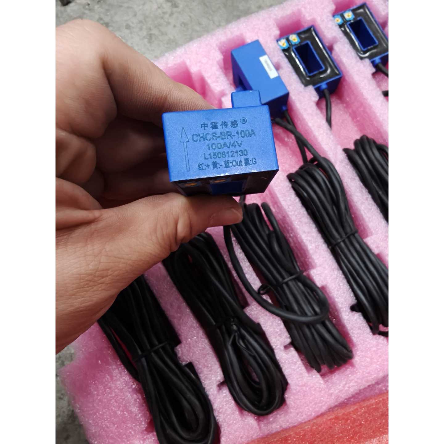 议价-中霍电流传感器,型号CHCS-BR-100A,100A/