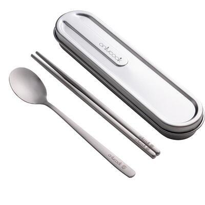 onlycook316L钢筷勺便携餐具