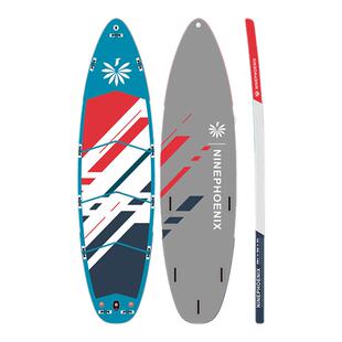 九凤王巴士板冲浪竞速球板SUP桨板充气滑水板水上竞速静水冲浪板