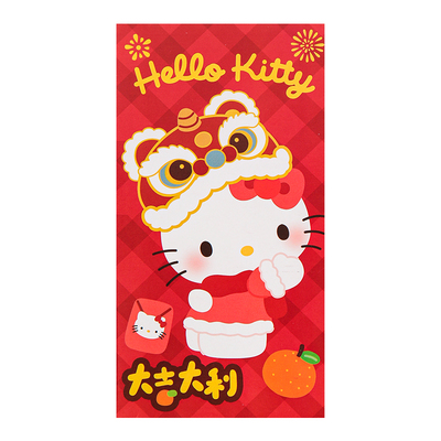 粉色kitty红包袋2026马年卡通可爱过新年压岁包凯蒂猫利是封港版