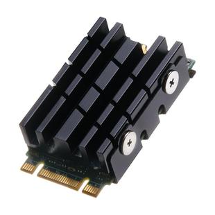 寒彻冰魂01-2242 M.2SSD硬盘散热片NVMe固态硬盘降温导热硅片马甲