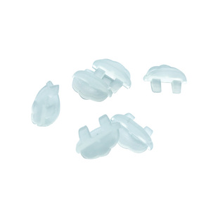 档案柜铁皮文件柜塑料配件固定玻璃门卡扣橱柜储物柜塑料小卡子