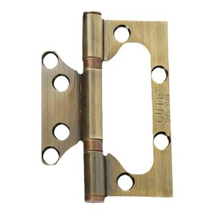 固特304不锈钢子母合页房门轴承字母合页4寸加厚免开槽木门合叶