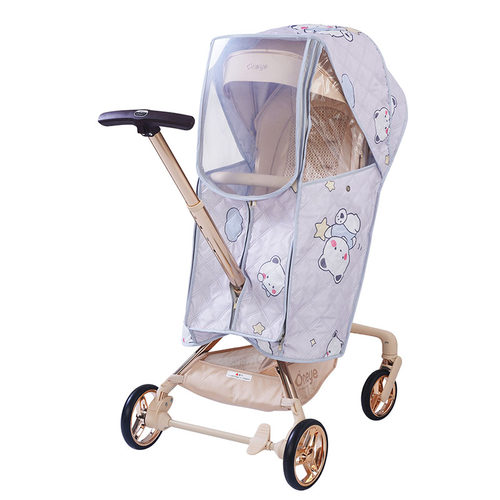 遛娃神器防风保暖罩适配丸丫T6PLUS溜娃车挡风罩婴儿推车秋冬雨罩