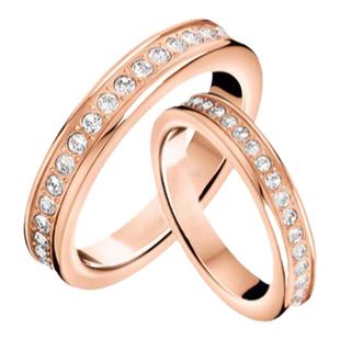 正品ckο戒指官网满天星戒指情侣款小ckο对戒男女一对轻奢小众