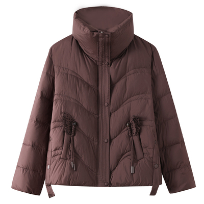 罗蒙妈妈冬装外套小个子羽绒服