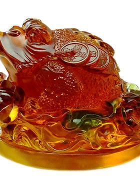 开业礼物金蟾八方来财三足金蟾