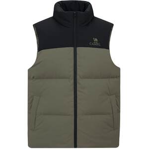 骆驼服饰旗舰店骆驼女装2024秋冬季新款白色轻薄短款羽绒服女款马甲休闲外套女