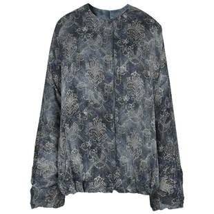 COCOBELLA[双面穿]可溯源90绒国风纯醋酸秋冬新中式羽绒服DC3035