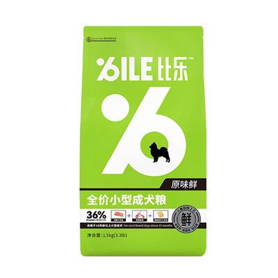 比乐狗粮臻骨粒狗粮2kg到手65元