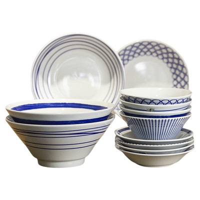 和风四季陶瓷小清新釉下彩餐具