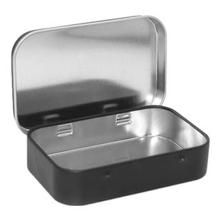 马口铁盒美容工具U盘数据线化妆品首饰连体翻盖小物件收纳可加印