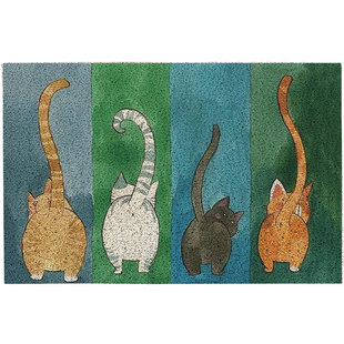 门口进户地垫丝圈可裁剪入户门进门蹭土门垫脚垫防滑家用耐脏地毯