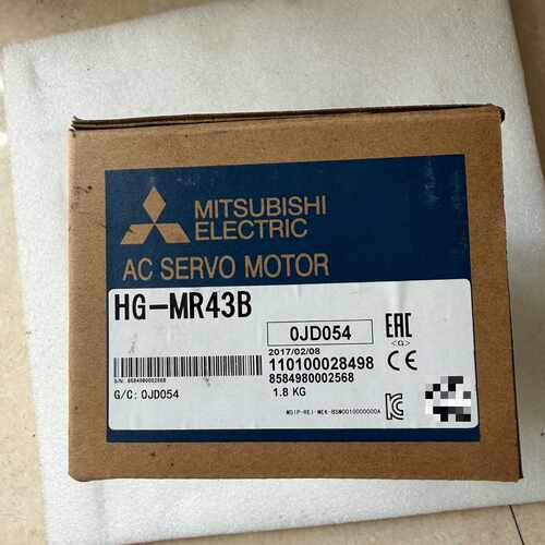 下单前咨询全新三菱HG-MR43B伺服电机，原装正品，带包装盒，201