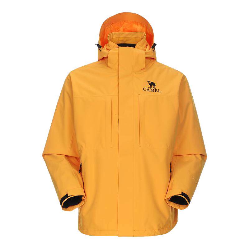 【极境雨】Camel骆驼户外三合一冲锋衣春夏防风防雨登山服男女