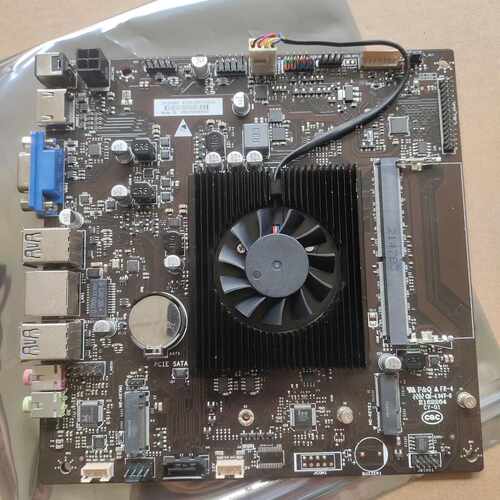 JW N5095T主板  ITX 17x17主板