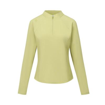 【容祖儿同款】DESCENTE迪桑特女士吸湿速干磨毛长袖针织衫秋冬