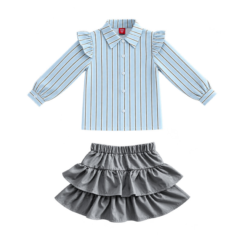 儿童啦啦队演出服中小学生运动会服装幼儿园合唱服学院风表演班服