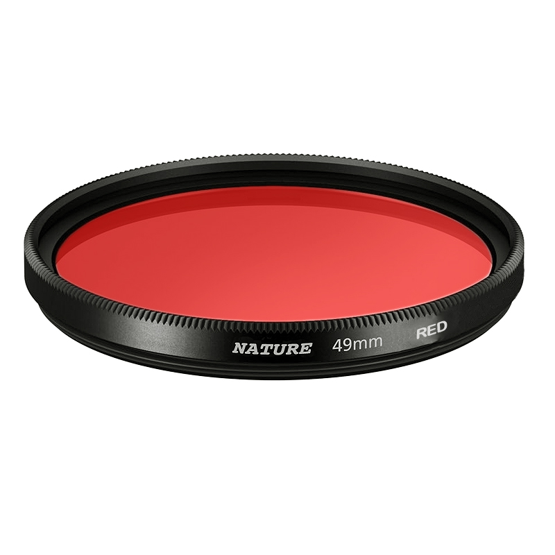 正品 大自然红色滤镜 60/67/72/77/82/86mm 黑白胶片摄影红镜