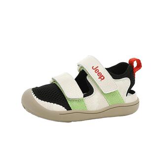jeep童鞋男童鞋子2026新款凉鞋夏季小童男宝包头轻便款儿童沙滩鞋