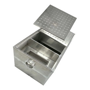 304不锈钢油水分离器地埋式地沟式隔油池餐饮商用三级过滤沉淀池