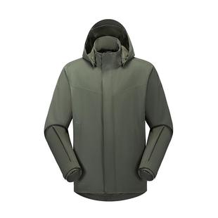 VAUDE巍德轻量软壳冲锋衣耐磨夹克户外男士登山可拆卸骑行外套