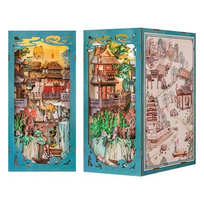 苏东坡名人拼装diy书立