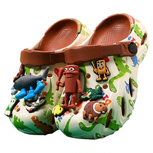 儿童洞洞鞋男童拖鞋防滑沙滩凉鞋男孩新款沙滩鞋宝宝童鞋中大童软