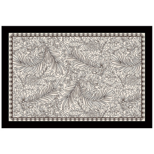 范居态度番木中古风床头柜皮革桌垫边几轻奢防水免洗易打理防尘垫