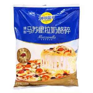 妙可蓝多马苏里拉奶酪碎芝士条