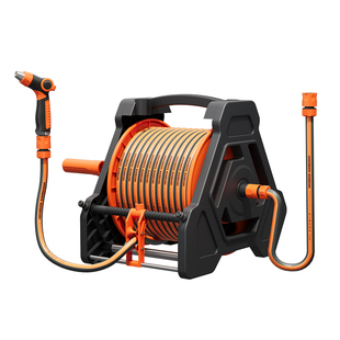 洗车水枪家用冲洗自来水增压浇花庭院子高压软管水管收纳架卷管器