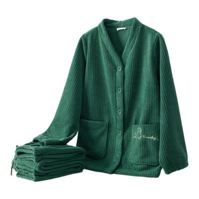 伊维斯情侣款秋冬家居服套装