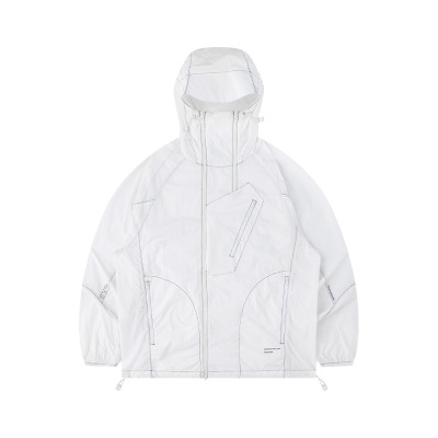 隐蔽者撞色线迹防晒服