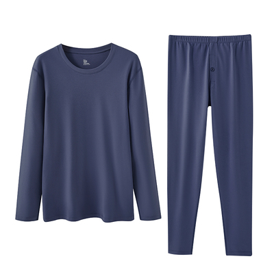 秋衣秋裤套装男纯棉保暖内衣男款青少年秋冬季防寒衬衣衬裤抗菌男