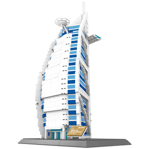 theoce积木收藏家万格兼容某高积木建筑模型玩具迪拜帆船酒店5220